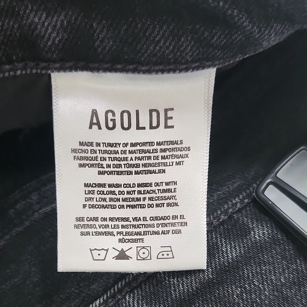 Agolde Women's Black Skinny Jeans